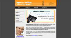 Desktop Screenshot of engenius-phones.com