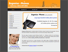 Tablet Screenshot of engenius-phones.com